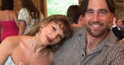 photo of Taylor Swift and Travis Kelce