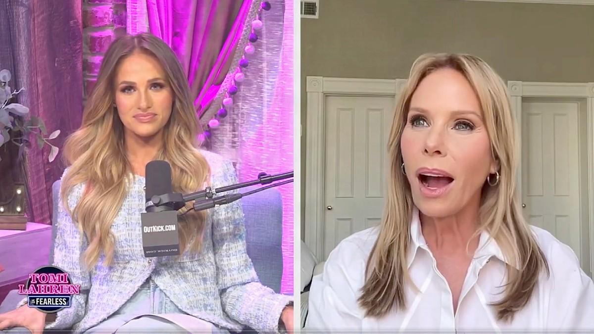 image of Cheryl Hines said she only knew the president as an 'entertainer' before he got into politics. 