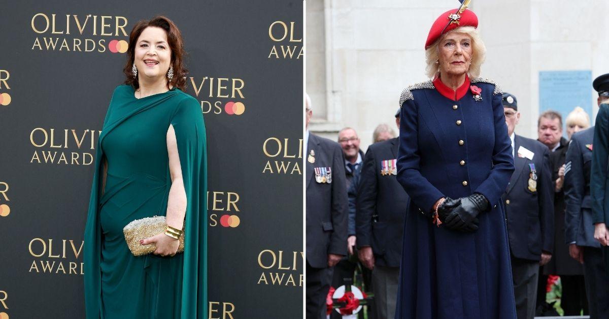 Photo of Queen Camilla received backlash for asking Ruth Jones a question about her weight.