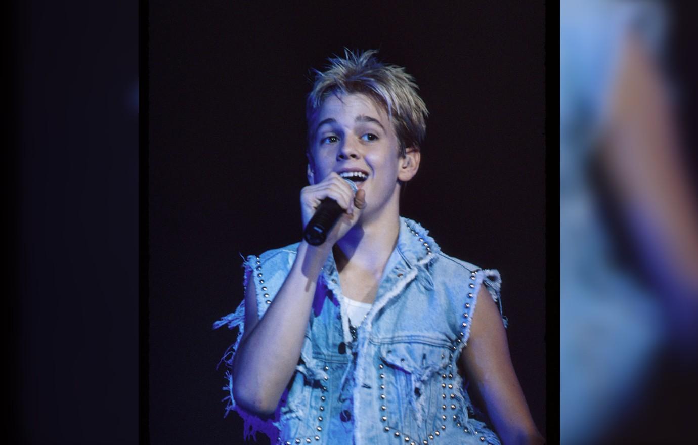 aaron carter through the years