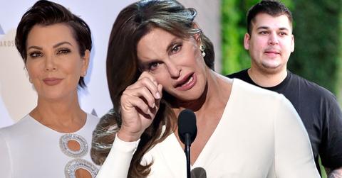 Caitlyn jenner espys rob kardashian kris jenner snub