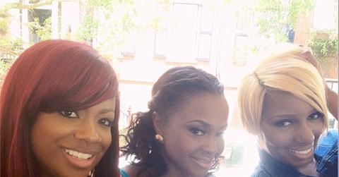 Kandi Burruss Phaedra Parks and NeNe Leaks