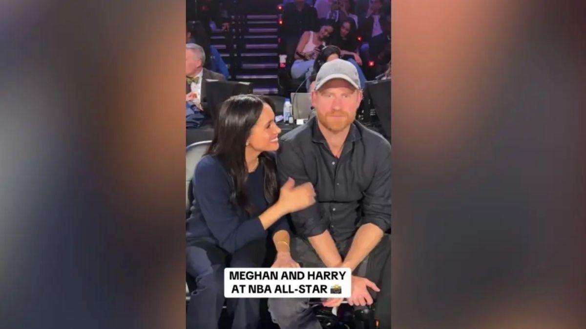 image of Nicola Hickling picked up on the couple’s playful courtside chat.