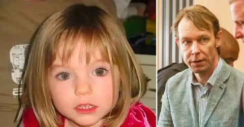 Split photo of Madeleine McCann and Christian Brueckner.