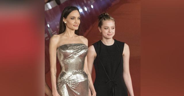 shiloh jolie pitt pink buzzcut hairstyle