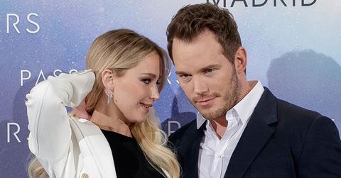 chris pratt jennifer lawrence awkward sex question long