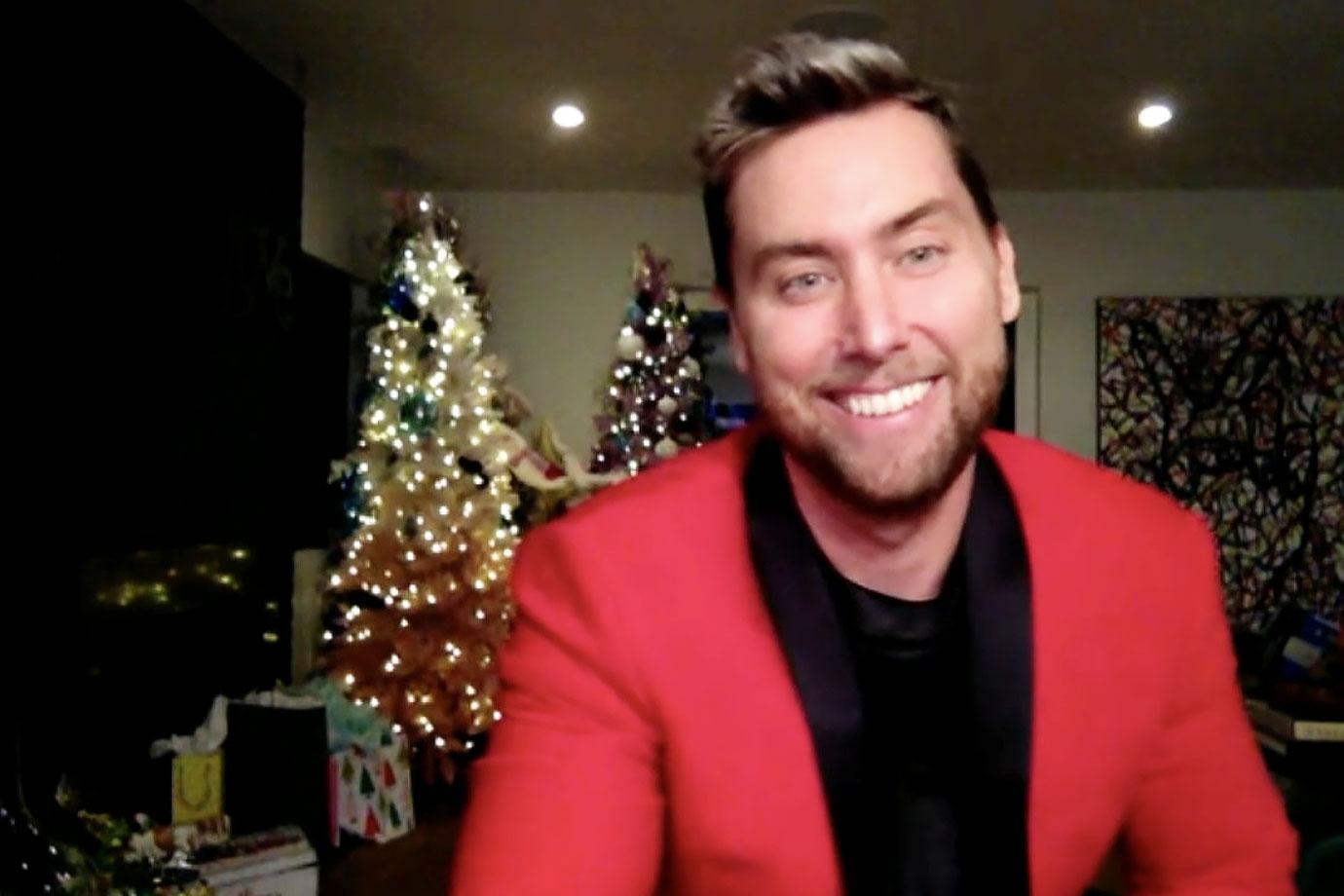 lance bass real magic holiday livestream