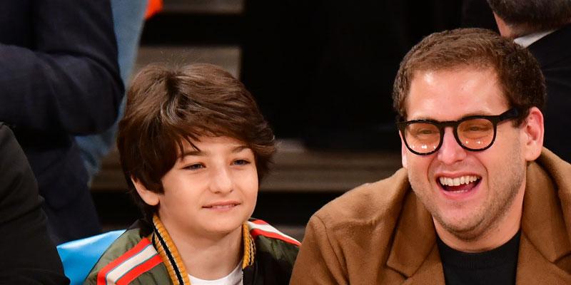 Jonah hill knicks game post pic