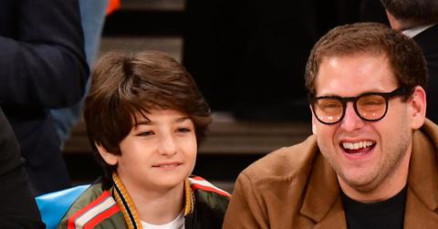Jonah hill knicks game post pic