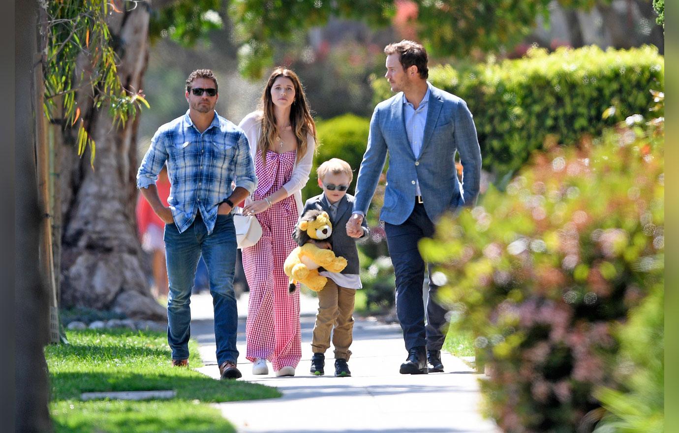 Chris-Pratt-Katherine-Schwarzenegger-Easter