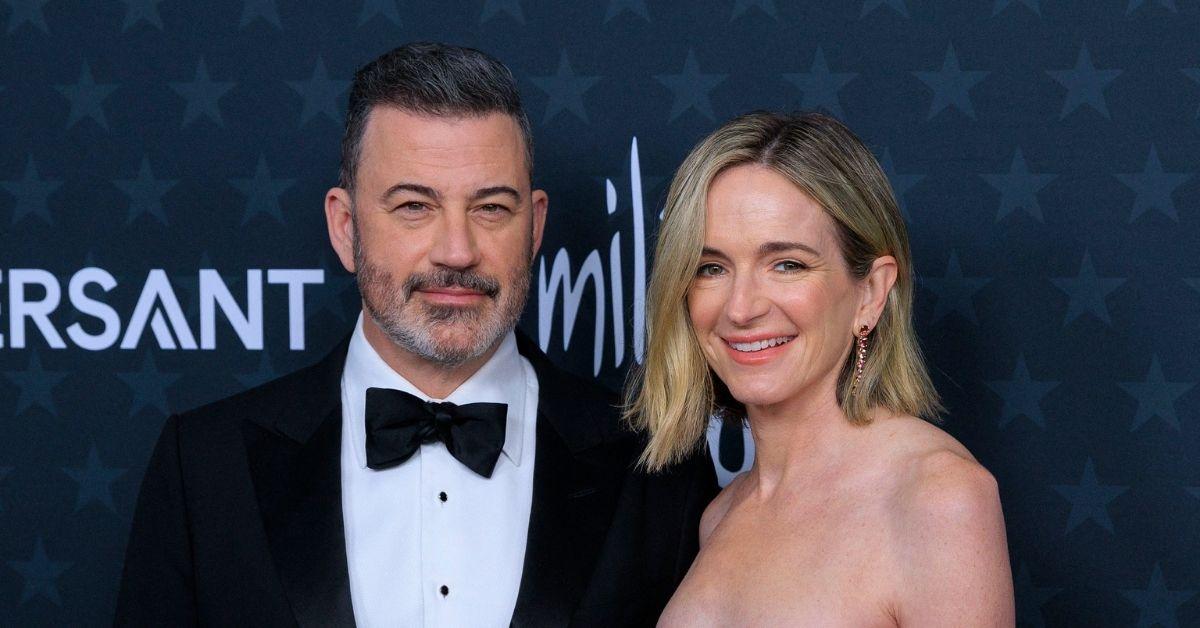 image of The late-night show host publicly thanked Donald Trump during his speech.