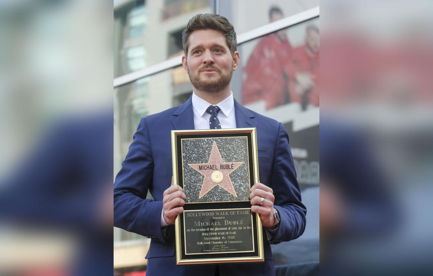 Michael buble walk of fame 4