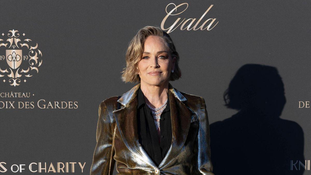 Image of Sharon Stone refused to identify her attacker.