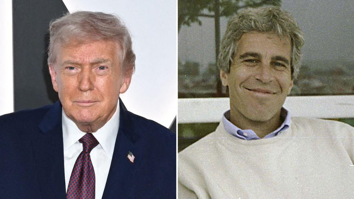 Photo of Donald Trump and Jeffrey Epstein