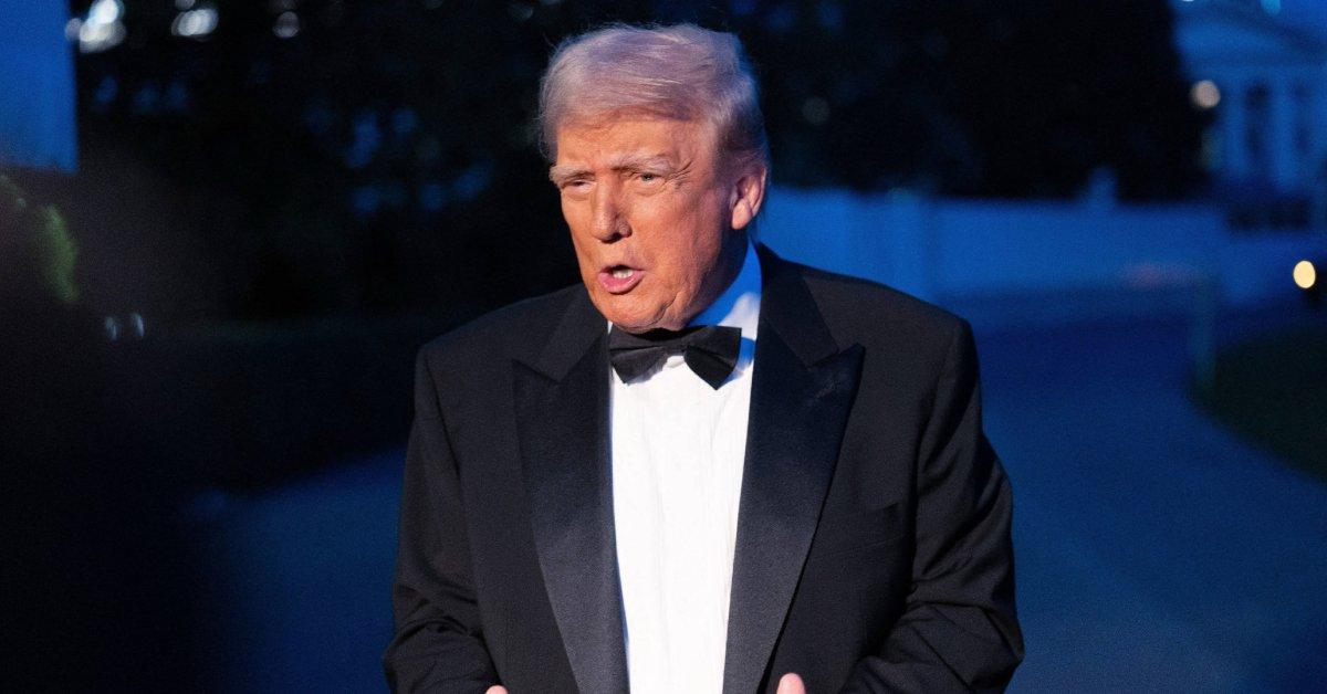 Photo of social media users said the president's false comments made him seem 'senile.'