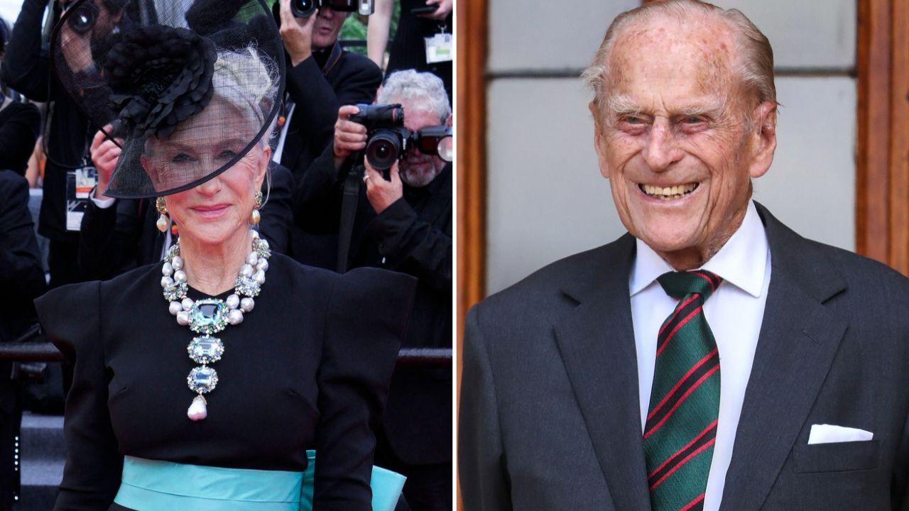 image of Mirren recalled wondering 'how do I get the milk' when the jug was placed on the other side of Prince Philip.