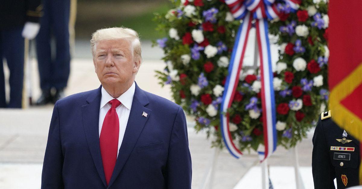 donald trump ridiculed signing american flag september  anniversary