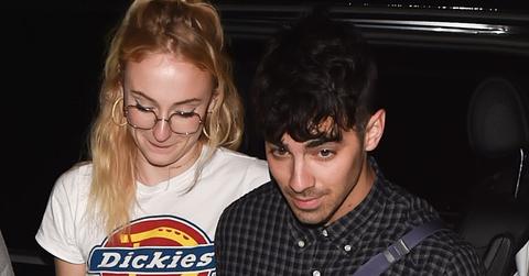Joe Jonas And Sophie Turner Dine In Paris