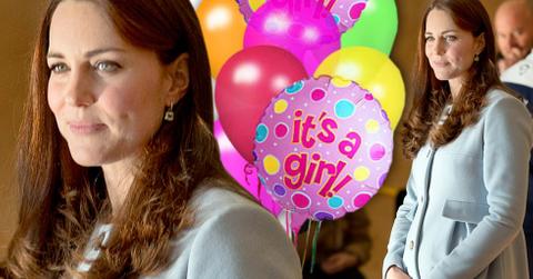 Kate middleton pregnant girl