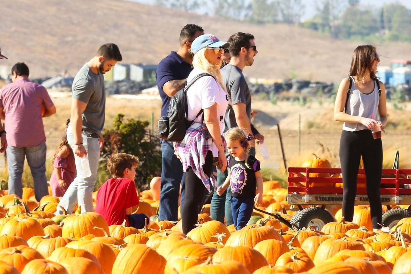 Christina aguilera pumpkin patch kids