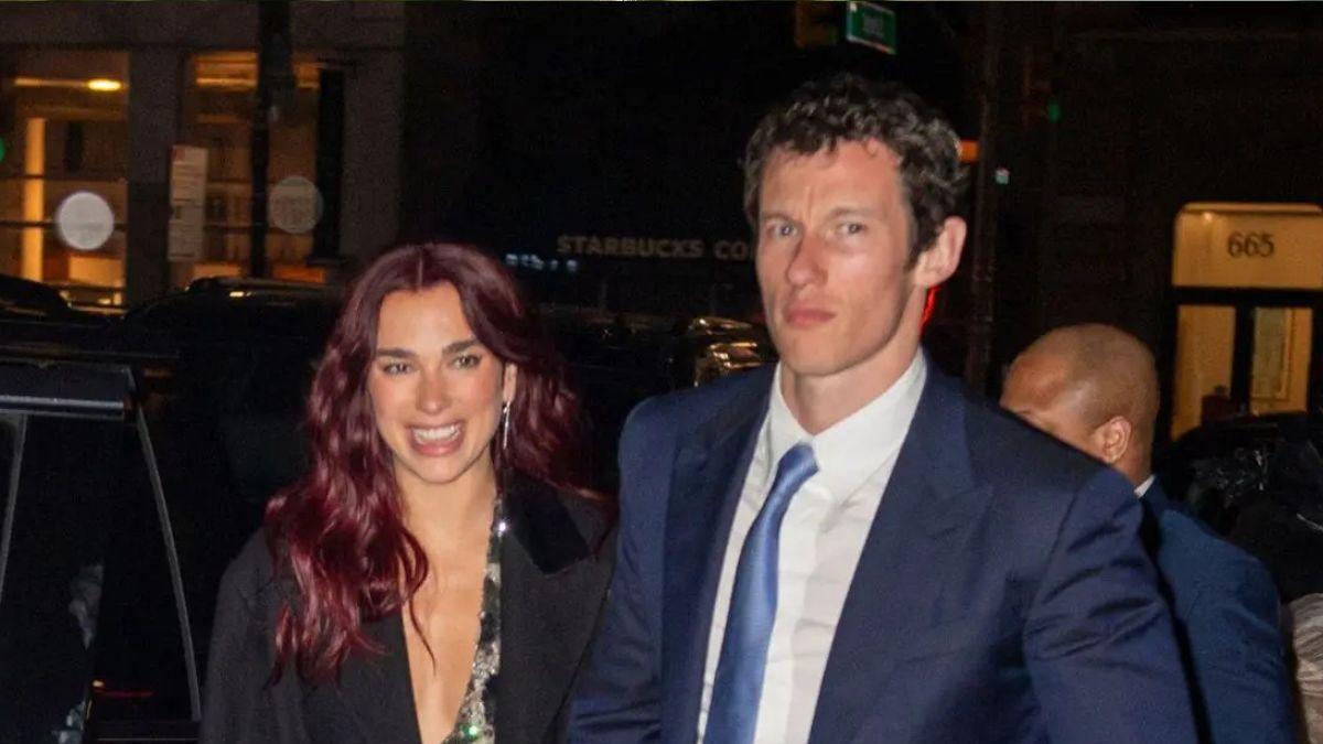 image of dua lipa and Callum turner