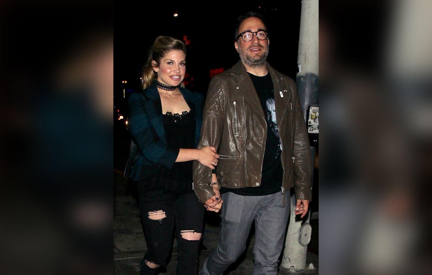 *EXCLUSIVE* Danielle Fishel enjoys a night out in Hollywood with a new boyfriend