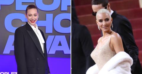 lili reinhart stands comments kim kardashian weight loss pp