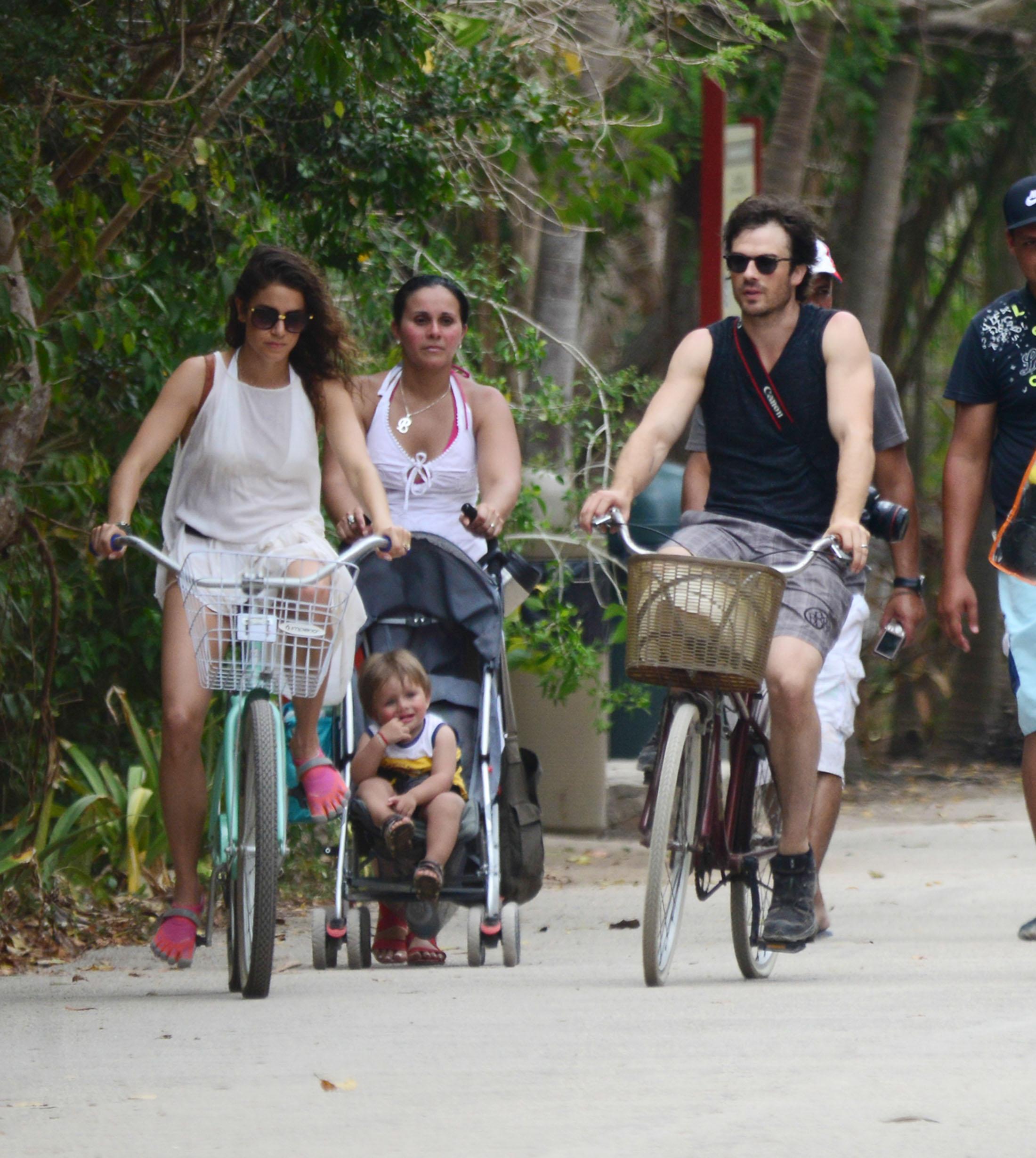 *EXCLUSIVE* Nikki Reed and Ian Somerhalder on their honeymoon at the beach in Mexico **USA ONLY** **NO WEB UNTIL MAY 4th 7AM EST, MUST CALL FOR PRICING**