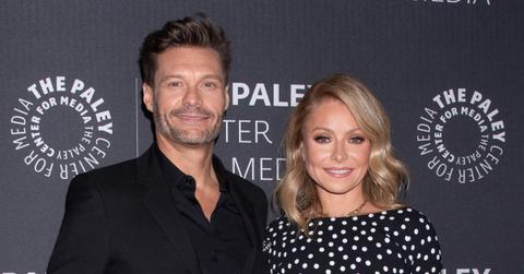 Photo of Kelly Ripa and Ryan Seacrest.