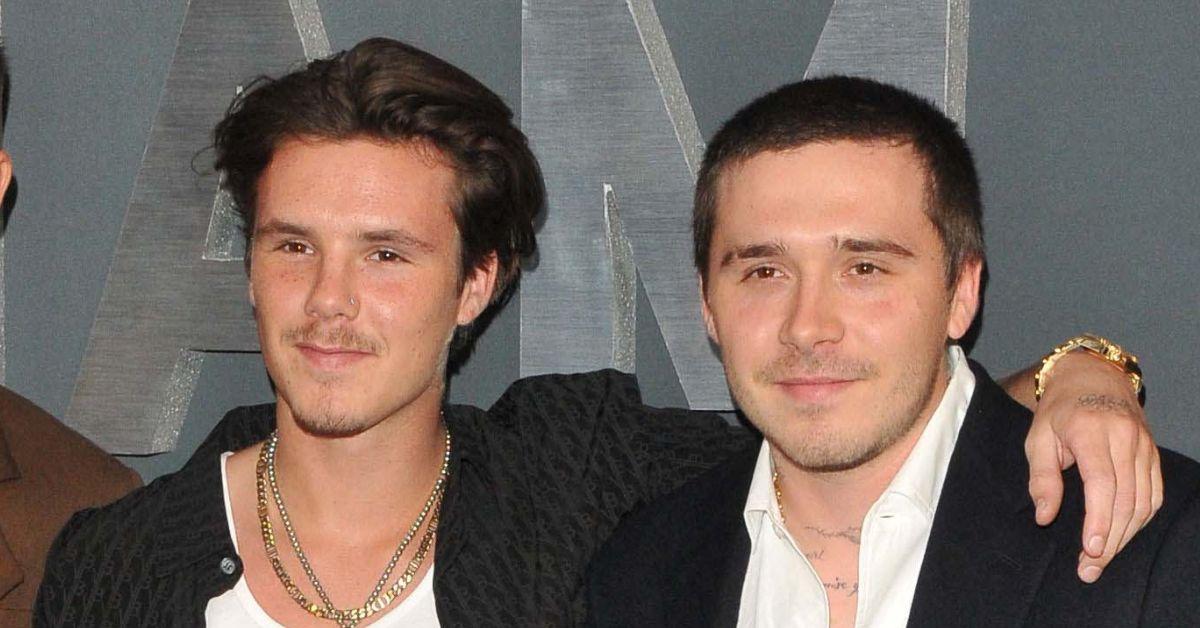image of Brooklyn Beckham appeared to respond to feud rumors with a pointed TikTok video.
