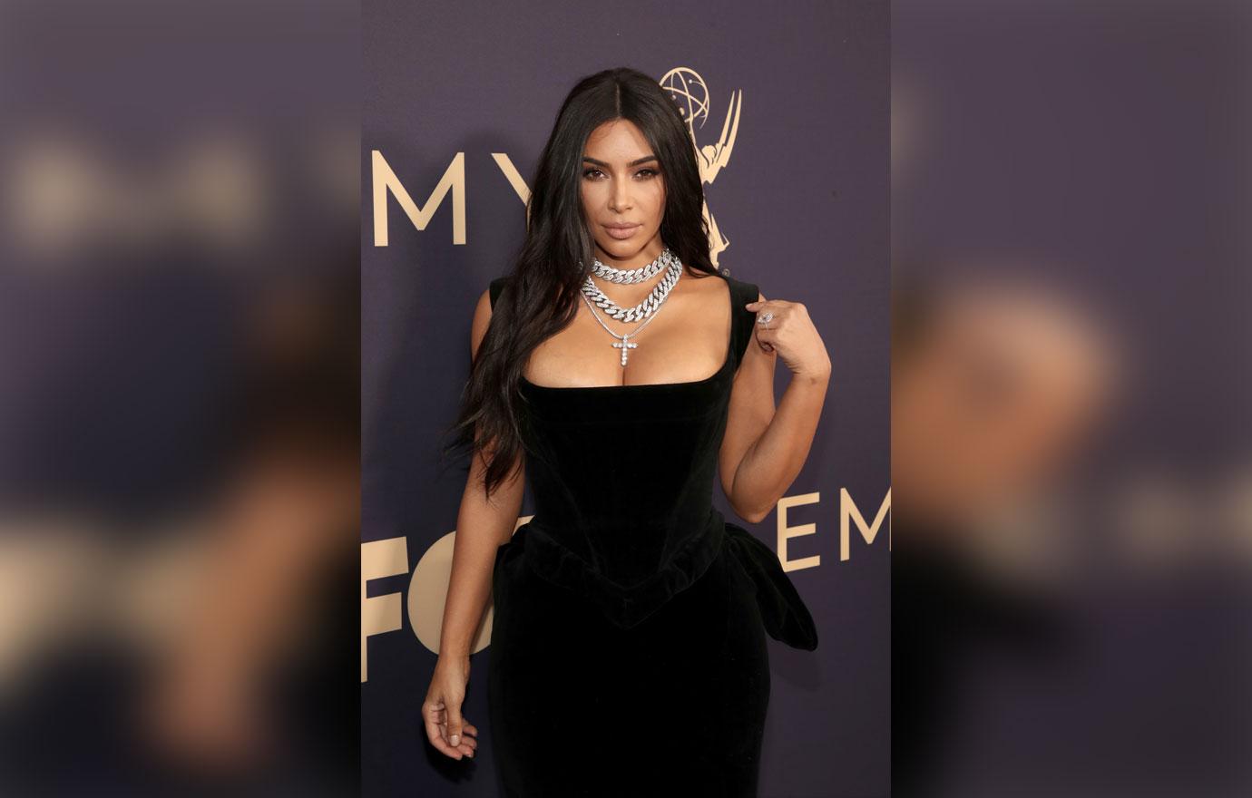 Kim Kardashian Red Carpet Khloe Kardashian Tristan Thompson 'Talking So Much Lately' Reconciliation Rumors