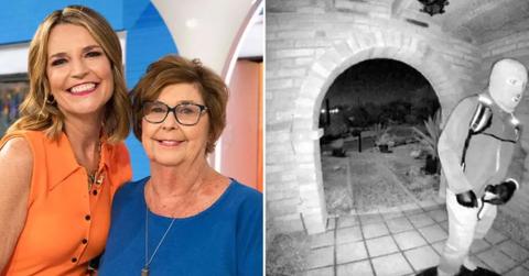 Split photo of Savannah and Nancy Guthrie, potential subject.