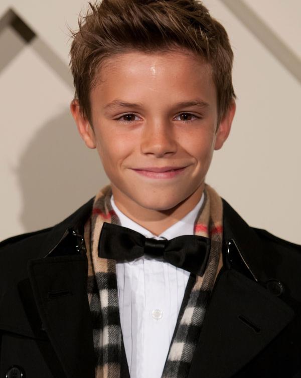 Romeo Beckham and His Famous Parents Celebrate the Young Celeb's ...