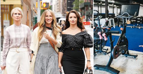 peloton share tanks percent following shocking and just like that death hbo ok