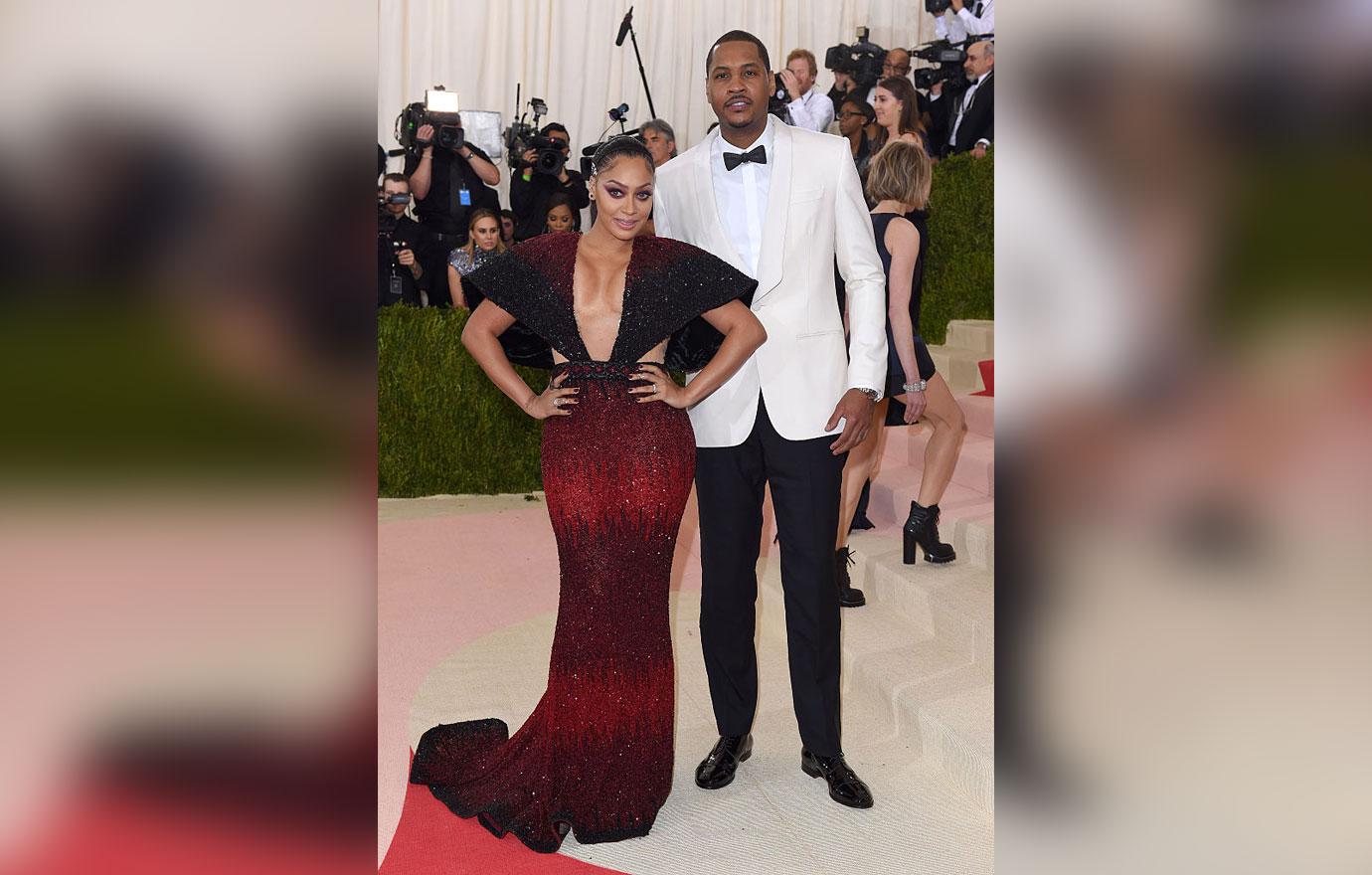 La La And Carmelo Anthony Met Gala Fool Marriage