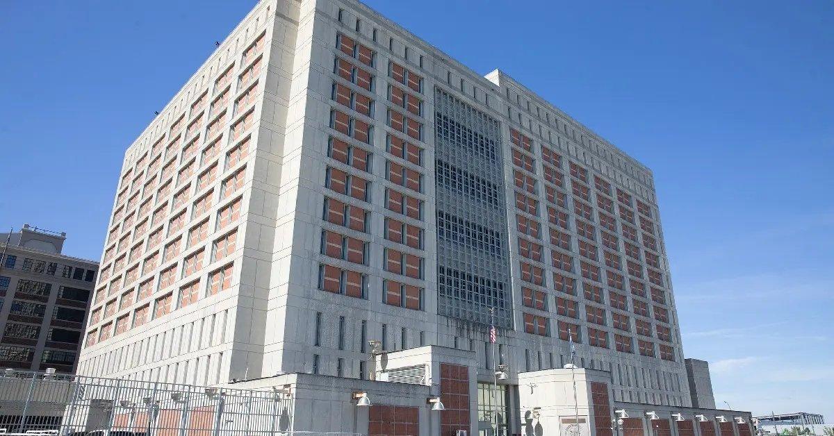 Photo of the conditions at Brooklyn's Metropolitan Detention Center were described as 'inhumane.'