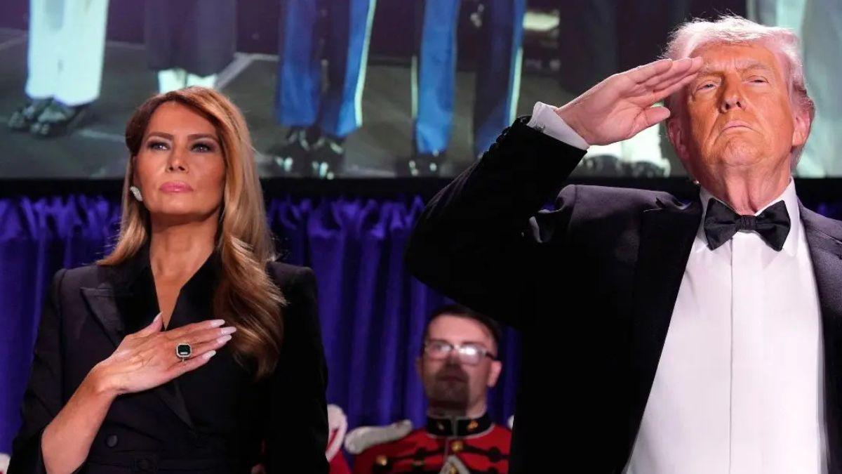 image of Donald Trump and Melania Trump 