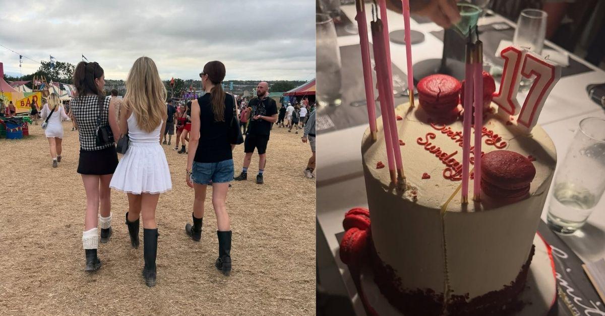 Photo of Nicole Kidman's Daughters And A Cake