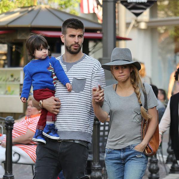 Shakira baby sasha pique mebarak splash