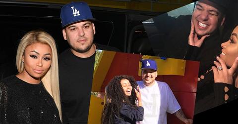 Rob Kardashian Blac Chyna Relationship Timeline Engagement Dating