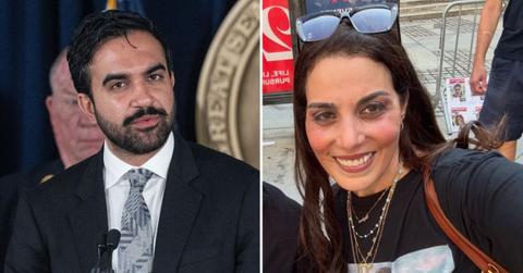 Split image of Zohran Mamdani and Stefanie Benshimol