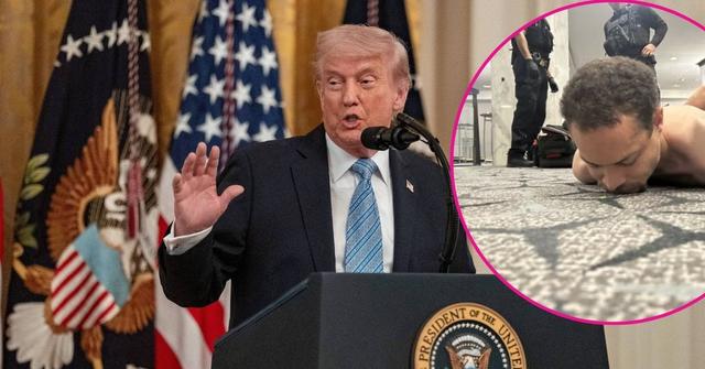 image and isn't of Donald Trump, Cole Allen