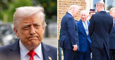 photo of Donald Trump and Prince William