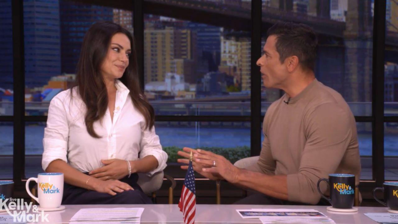 Image of Mila Kunis said the hosting gig is 'too much power for one person to have.'