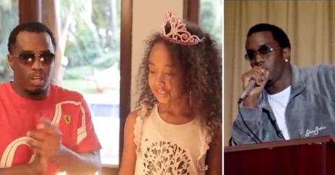 Two photos of Sean 'Diddy' Combs