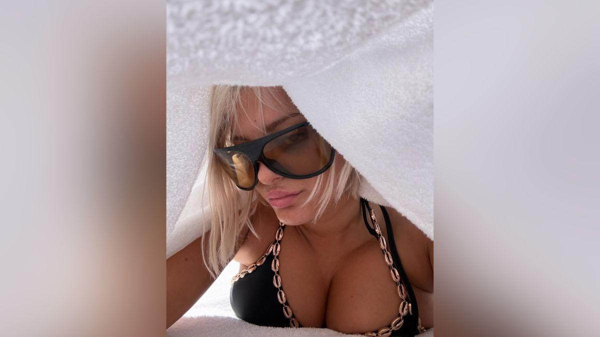 Image of Bebe Rexha vacationed in Miami, Fla.