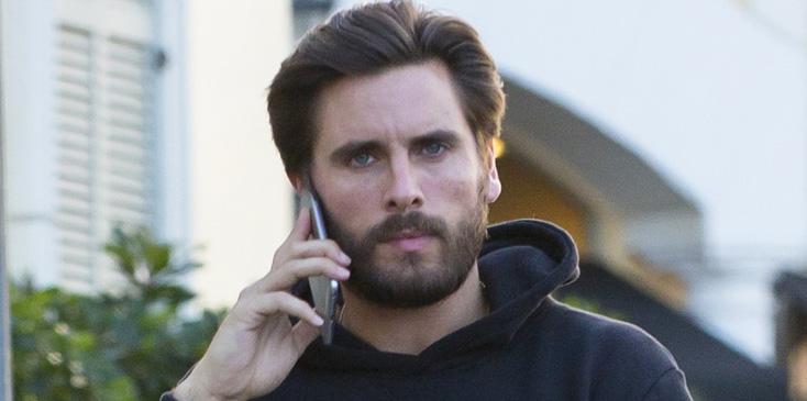 Scott Disick keeps it comfy while out running errands