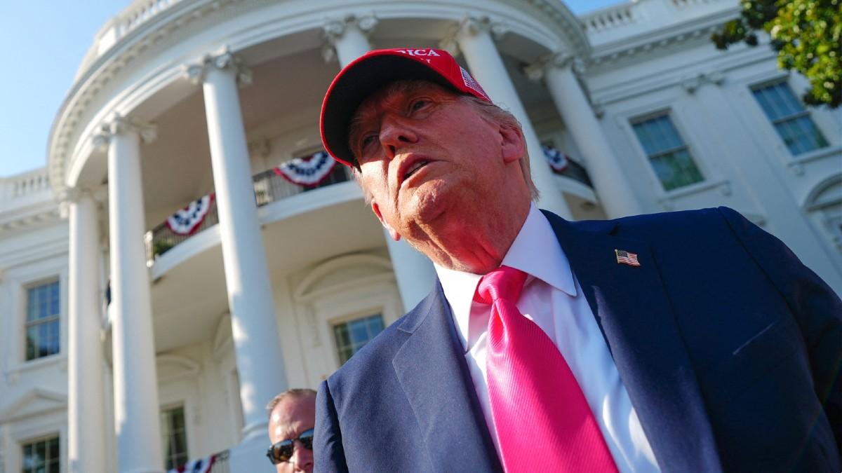 image of John McCain remained a vocal critic of Donald Trump until his death.