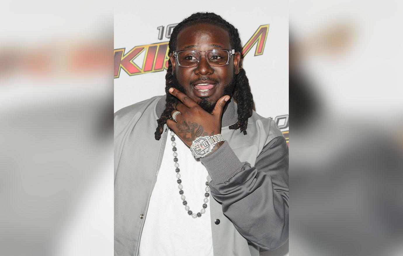 T-Pain Posing On The Red Carpet