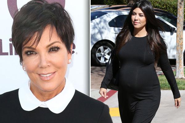 Kris jenner kourtney kardashian baby gender